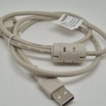 Cable Conexión blanco USB macho-hembra 1 mts. K-R