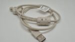 Cable Conexión blanco USB macho-hembra 1 mts. K-R