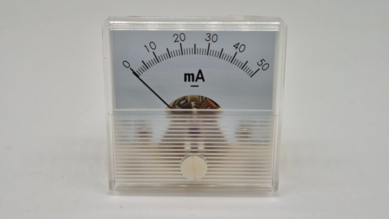 MEDIDOR DE CORRIENTE/AMPERIMETRO, 0~50 mA (DE-430 D.C. 50 mA) 22000426G GCC