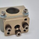 Soporte Beam Combiner AEON D:25mm para plotter CO2 para puntero D:8mm