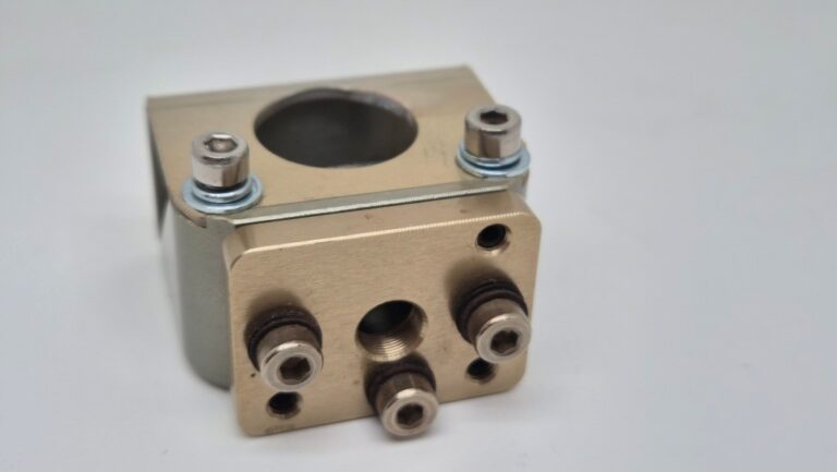 Soporte Beam Combiner AEON D:25mm para plotter CO2 para puntero D:8mm